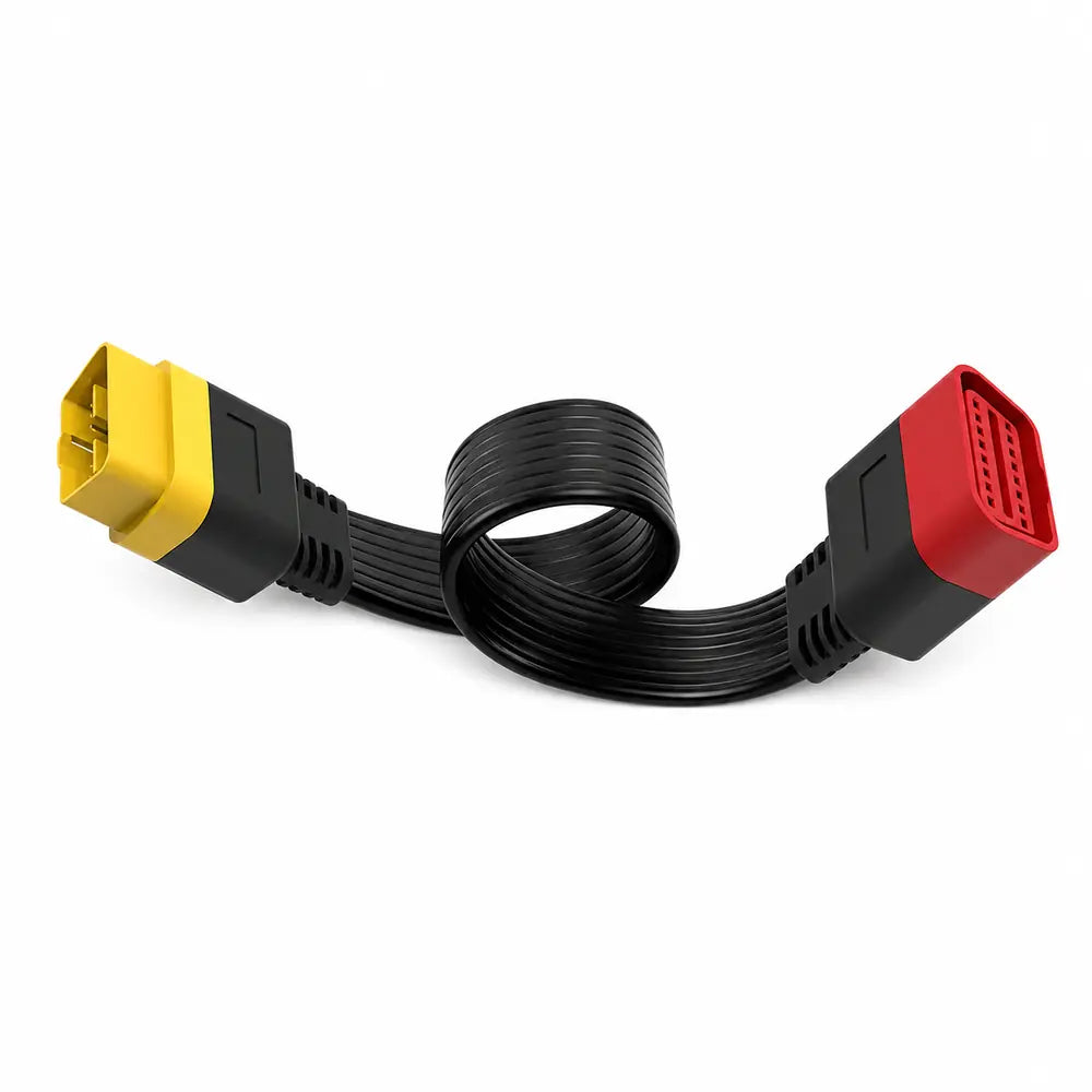 Launch OBDII Extension Cable Full 16 Pin Male to Female for Car OBD Diagnostic Extender Cord Connector ELM327 OBD2 Cable (36CM/14.2Inch)