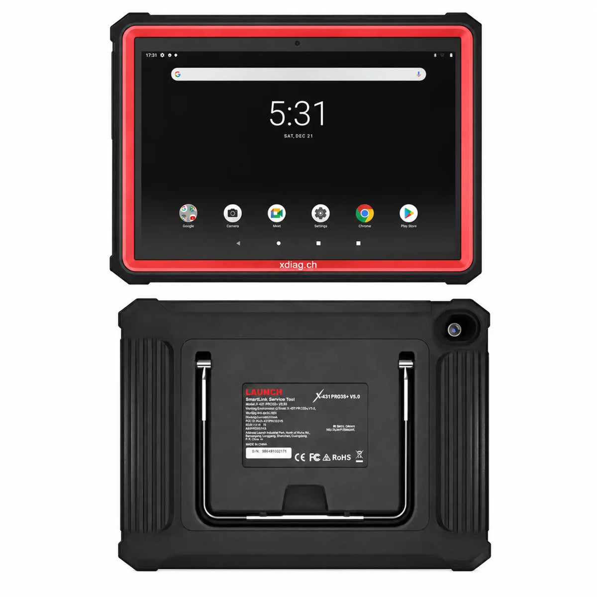 Android XDiag Diagnostic Tablet 10.1″ (3GB RAM / 128GB) – OBD2 Ready Device
