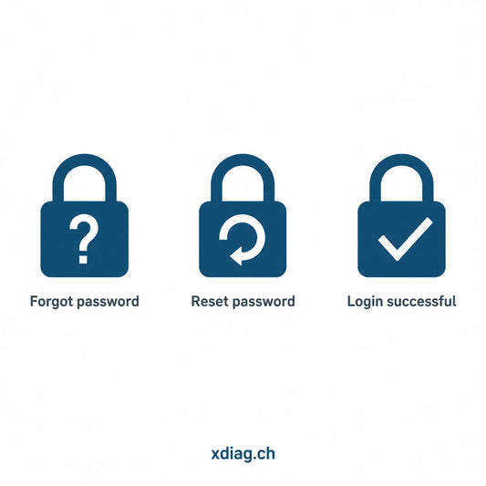 XDIAG Password Reset & Account Recovery Service